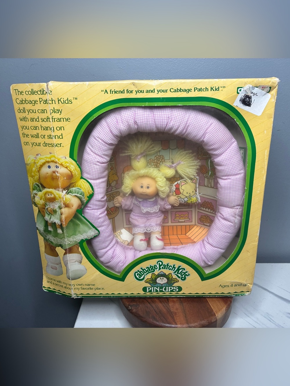 1983 Cabbage Patch Kids Pin-Ups Candi Jill Sweet Shop Coleco Boxed